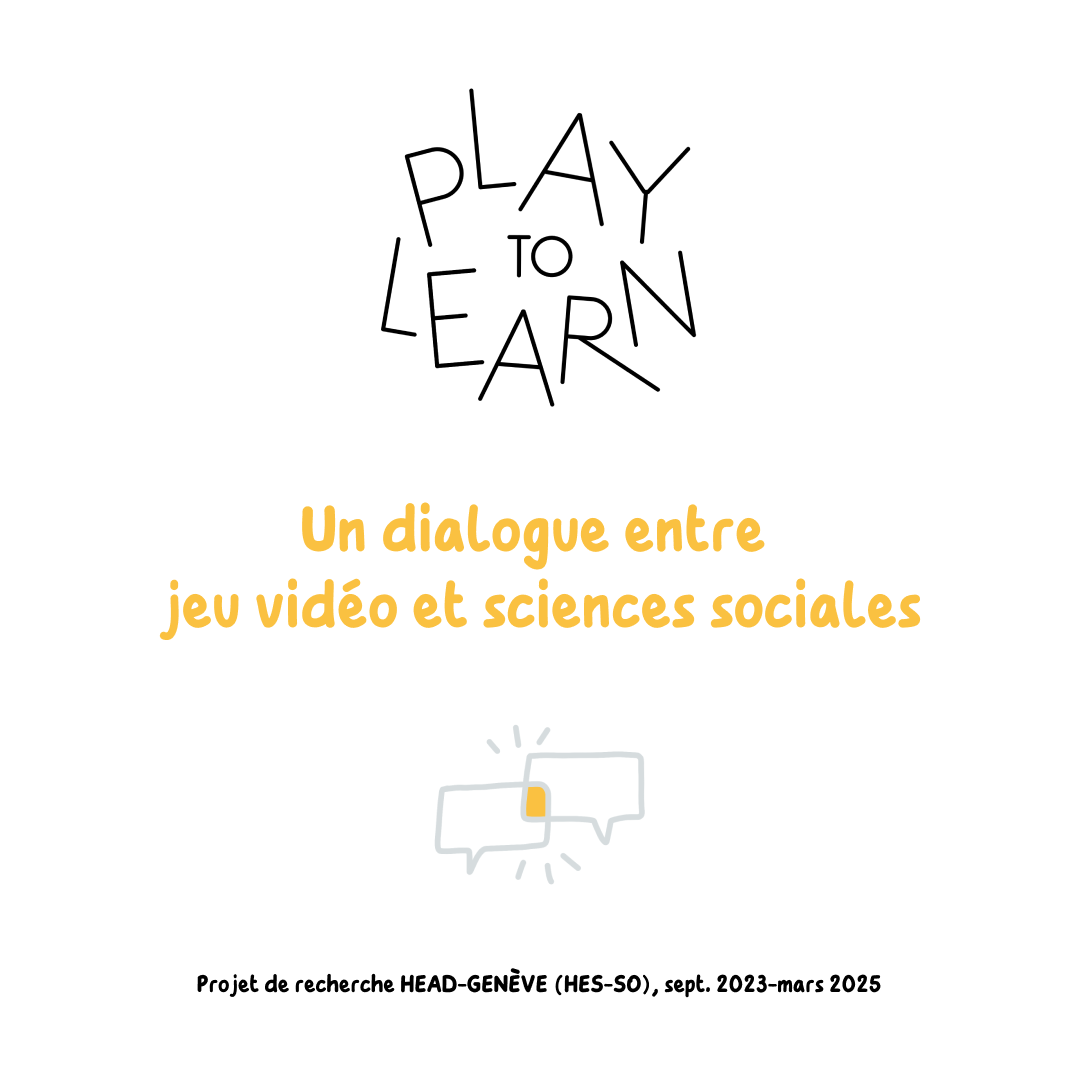 Projet de recherche Play-to-Learn